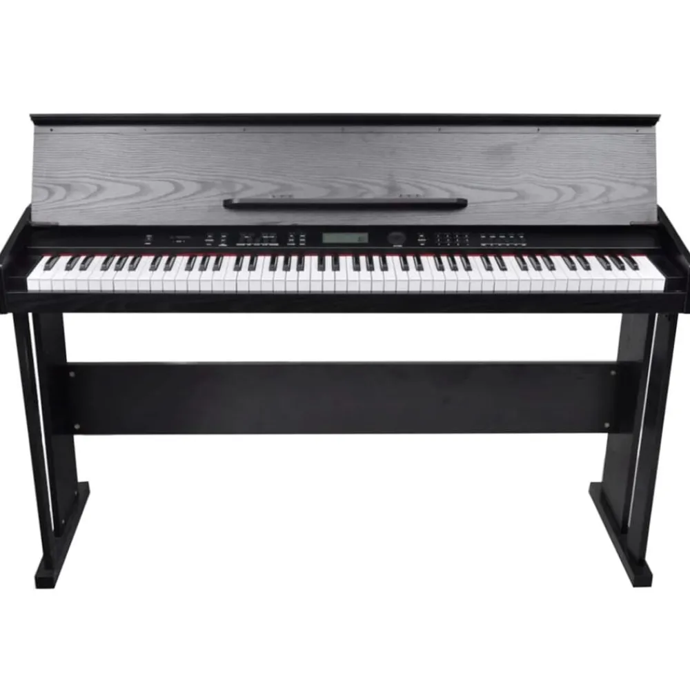 Kunst & Entertainment*vidaXL Elektronische/Digitale piano met 88 toetsen en bladhouder