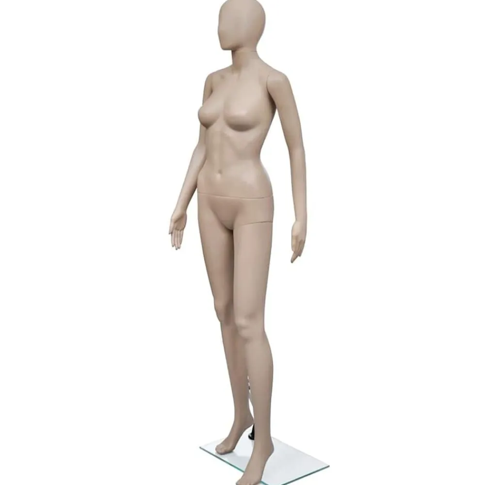 Etalagepop vrouw rond hoofd>vidaXL New