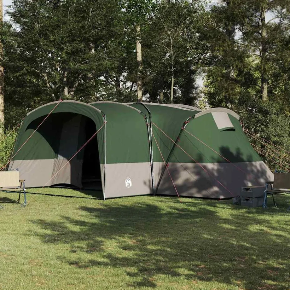 Familietent voor 12 Personen en Wit 760 x 645 x 230 cm>vidaXL Hot