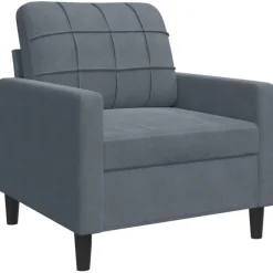 Fauteuil 60 cm fluweel>vidaXL Discount