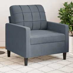 Fauteuil 60 cm fluweel>vidaXL Discount