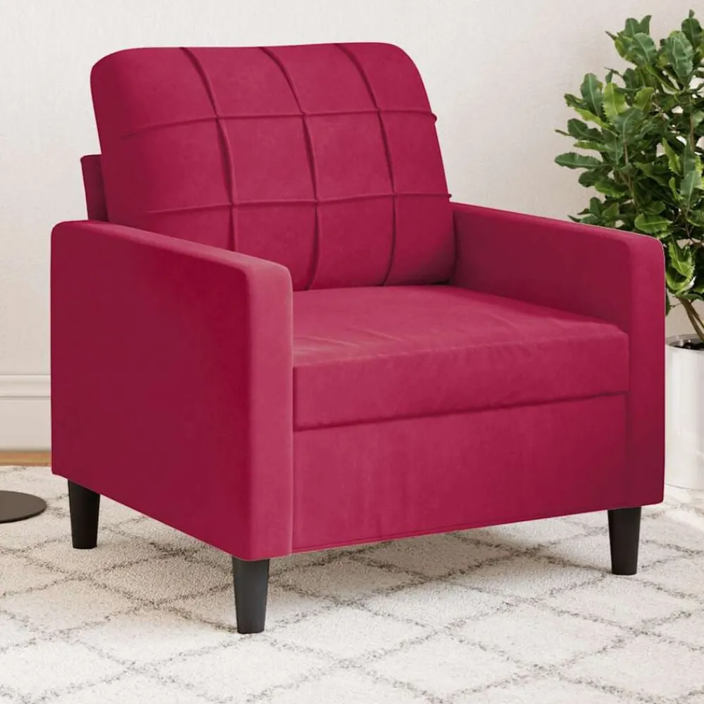 Fauteuil 60 cm fluweel>vidaXL Outlet