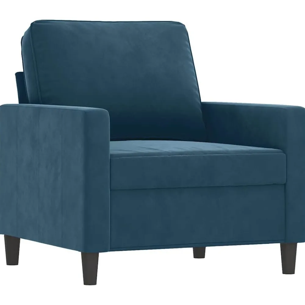Fauteuil 60 cm fluweel>vidaXL New
