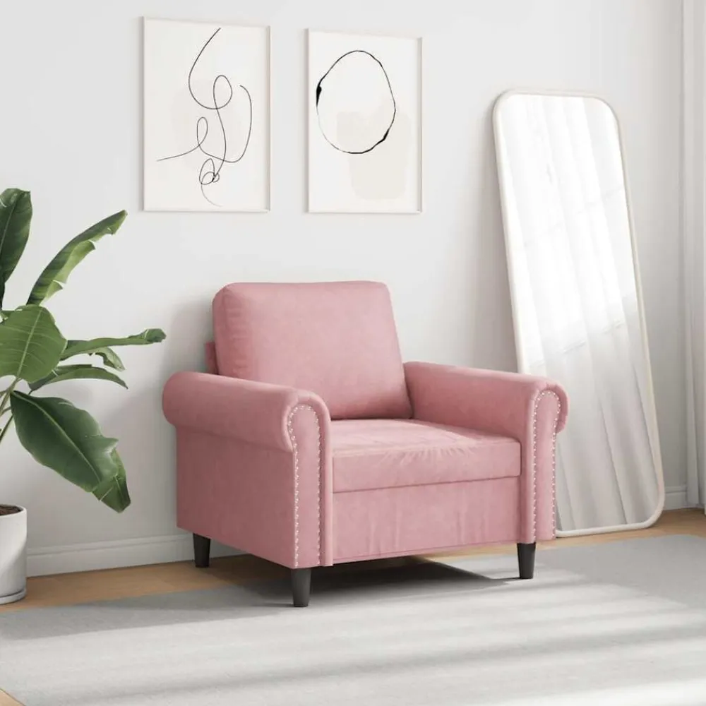 Fauteuil 60 cm fluweel>vidaXL Sale