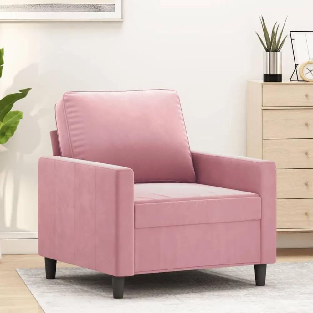 Fauteuil 60 cm fluweel>vidaXL Hot