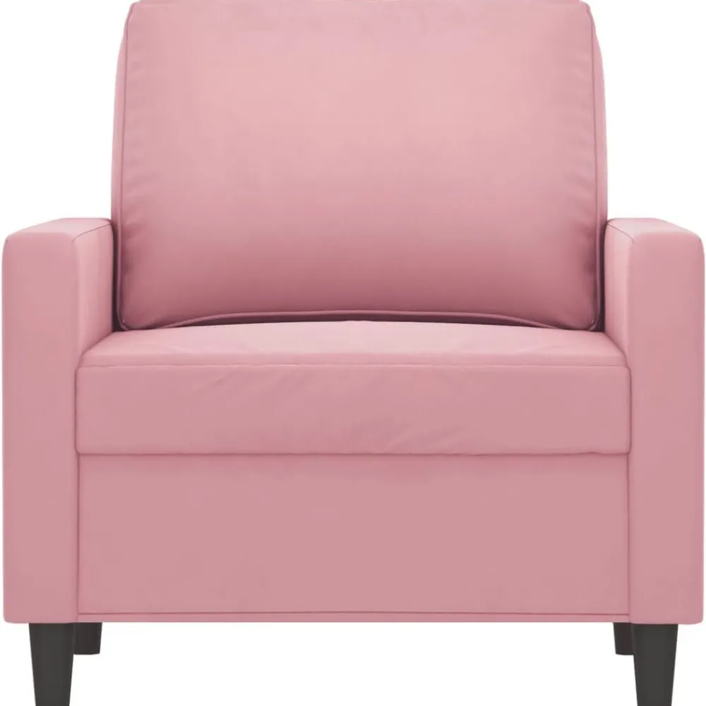 Fauteuil 60 cm fluweel>vidaXL Hot