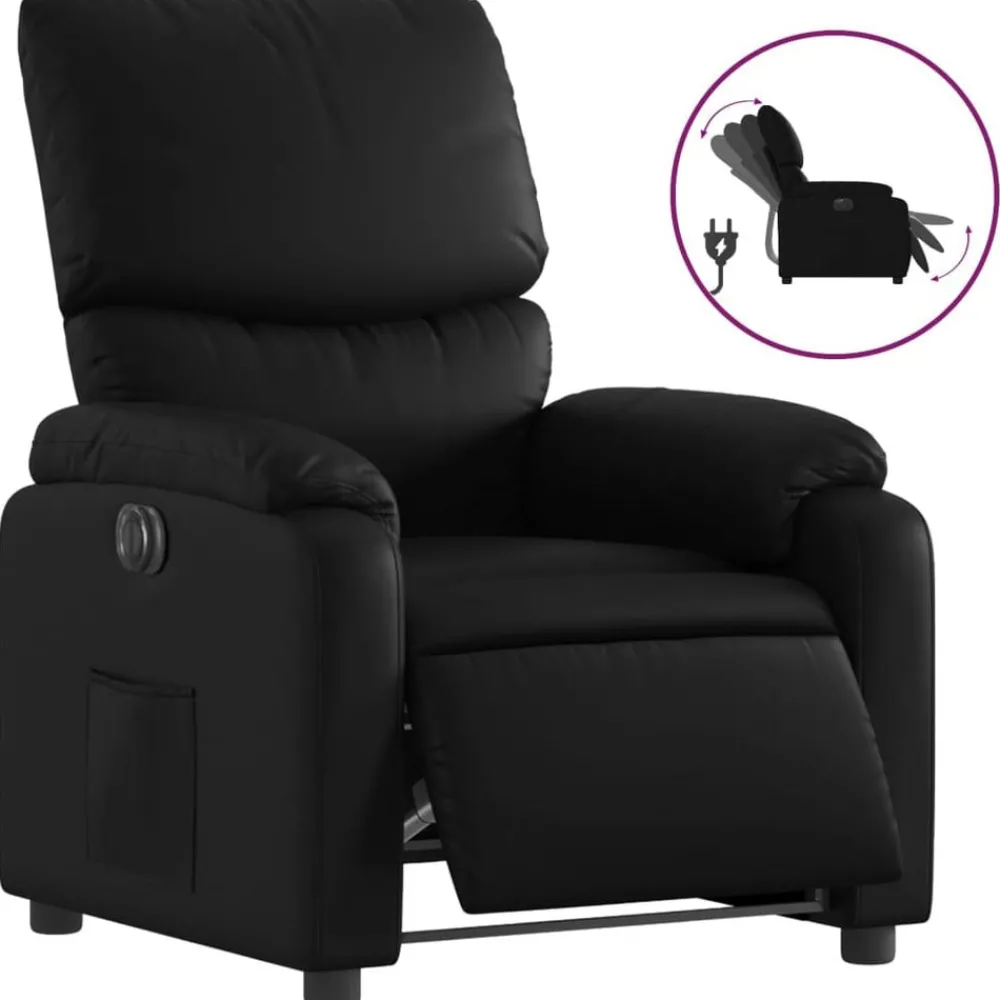 Fauteuil elektrisch verstelbaar kunstleer>vidaXL Hot