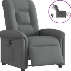 Fauteuil elektrisch verstelbaar stof>vidaXL Best