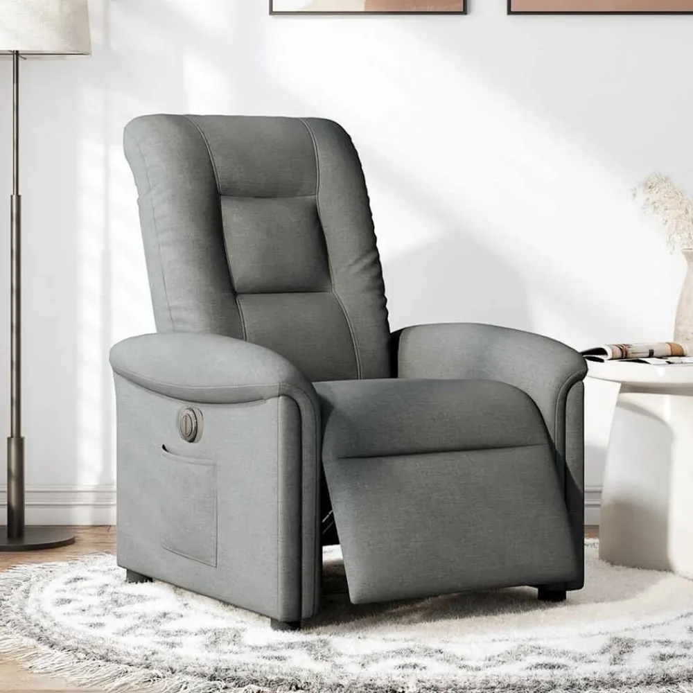 Fauteuil elektrisch verstelbaar stof>vidaXL Best