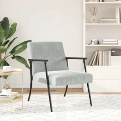 Fauteuil 59 x 75 x 78 cm Fluweel><noscript><img width=