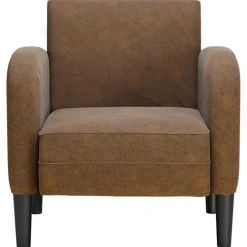 Fauteuil met armleuningen 54 cm kunstleer><noscript><img width=
