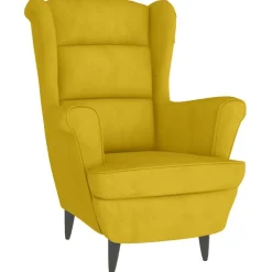 Fauteuil met voetenbank fluweel><noscript><img width=