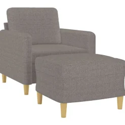 Fauteuil met voetenbank 60 cm stof><noscript><img width=