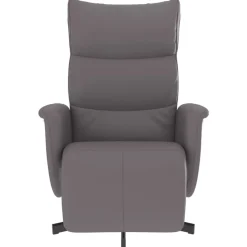 Fauteuil verstelbaar met voetensteun kunstleer><noscript><img width=