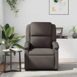 Fauteuil verstelbaar echt leer><noscript><img width=