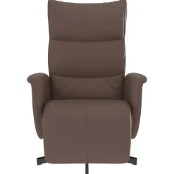 Fauteuil verstelbaar met voetensteun kunstleer><noscript><img width=