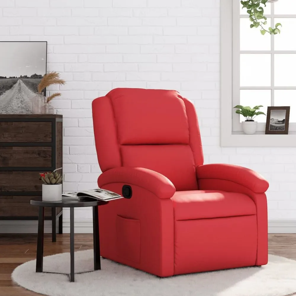 Fauteuil verstelbaar kunstleer>vidaXL Hot