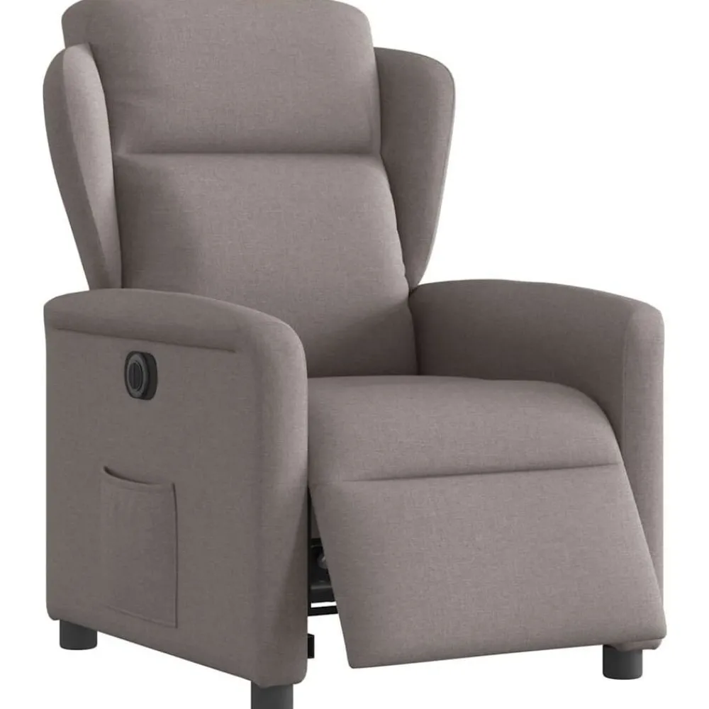 Fauteuil verstelbaar elektrisch stof>vidaXL New