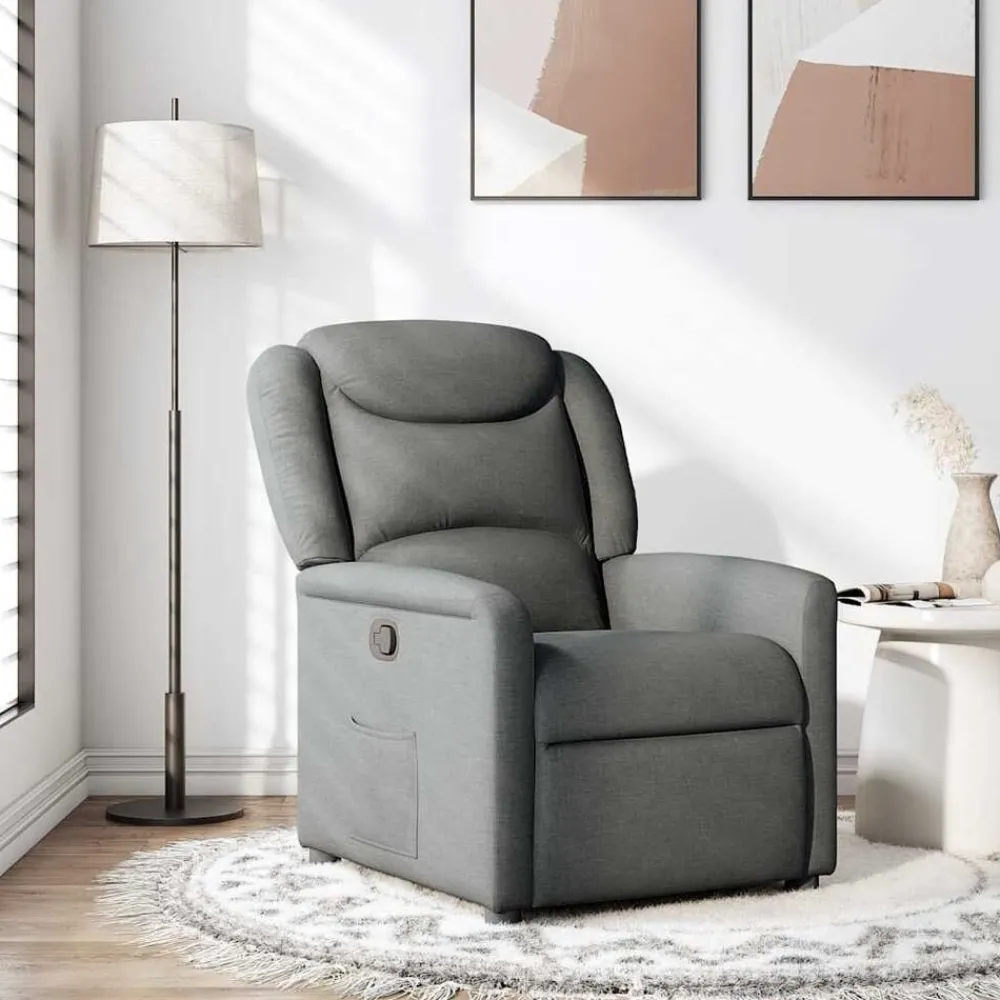Fauteuil verstelbaar stof>vidaXL Discount