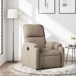 Fauteuil verstelbaar microvezelstof>vidaXL Sale