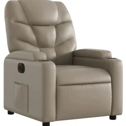 Fauteuil verstelbaar elektrisch kunstleer kleurig><noscript><img width=