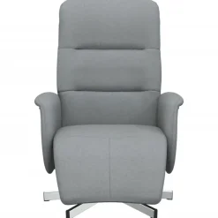 Fauteuil verstelbaar met voetensteun stof><noscript><img width=
