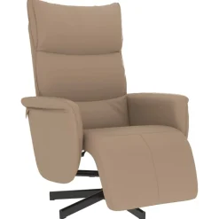 Fauteuil verstelbaar met voetensteun kunstleer kleur>vidaXL New