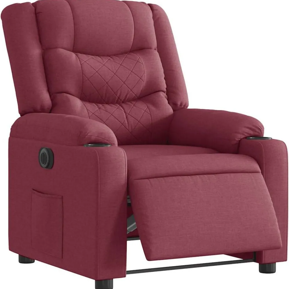 Fauteuil verstelbaar elektrisch stof>vidaXL Clearance