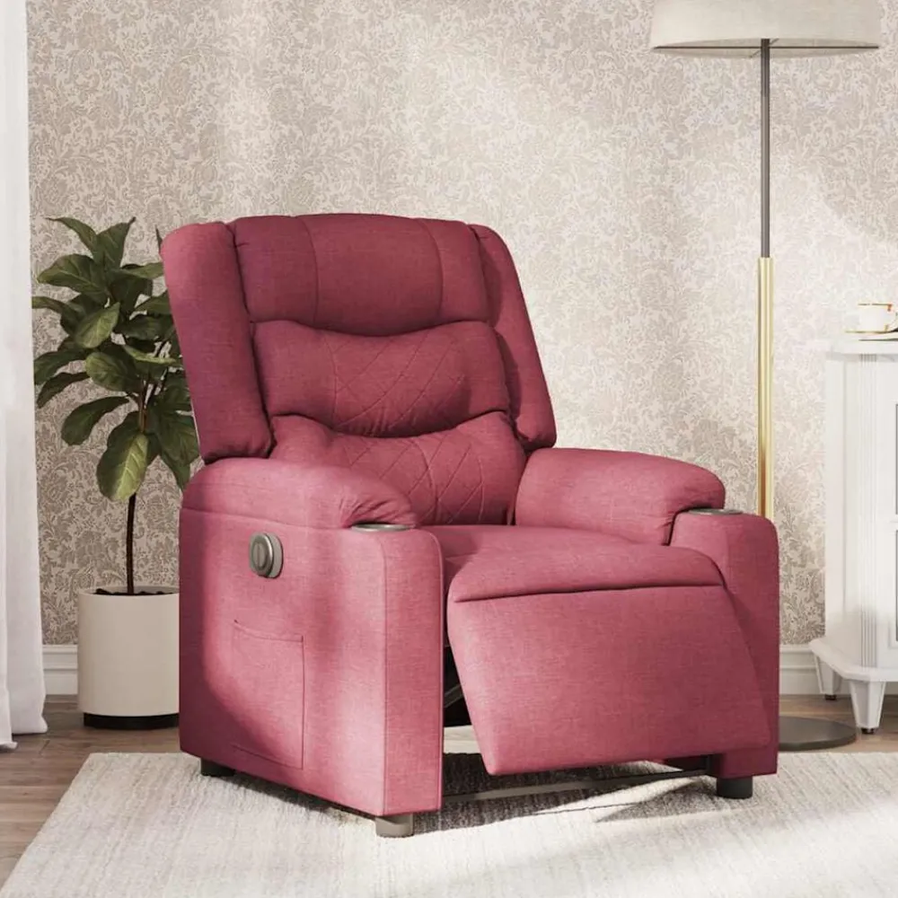 Fauteuil verstelbaar elektrisch stof>vidaXL Clearance
