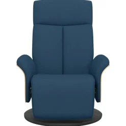 Fauteuil verstelbaar met voetensteun stof><noscript><img width=