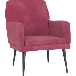 Fauteuil 62x79x79 cm fluweel>vidaXL Clearance