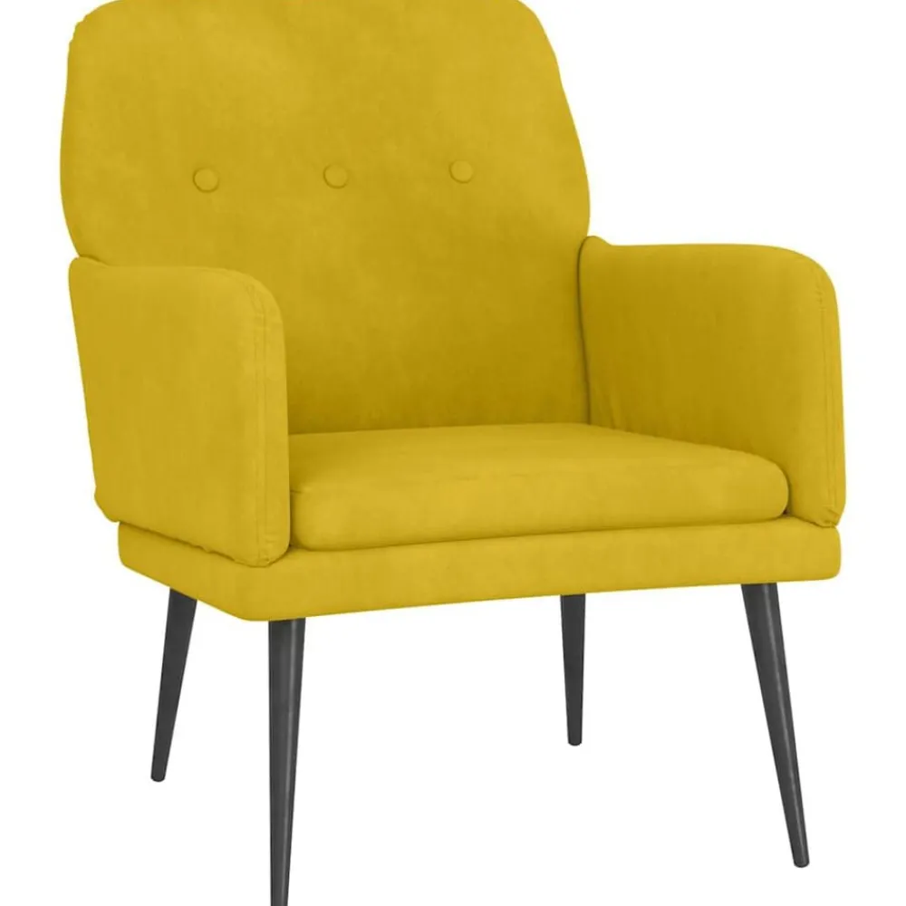 Fauteuil 62x79x79 cm fluweel>vidaXL Clearance