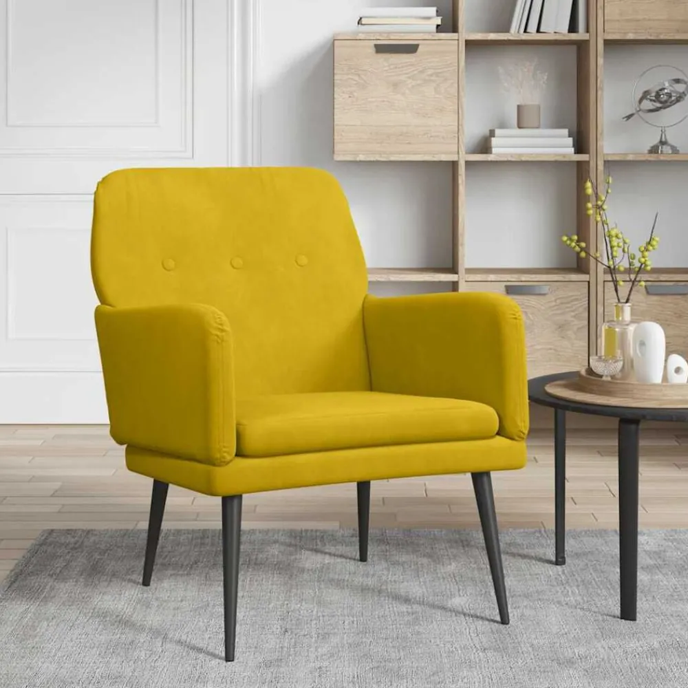 Fauteuil 62x79x79 cm fluweel>vidaXL Clearance
