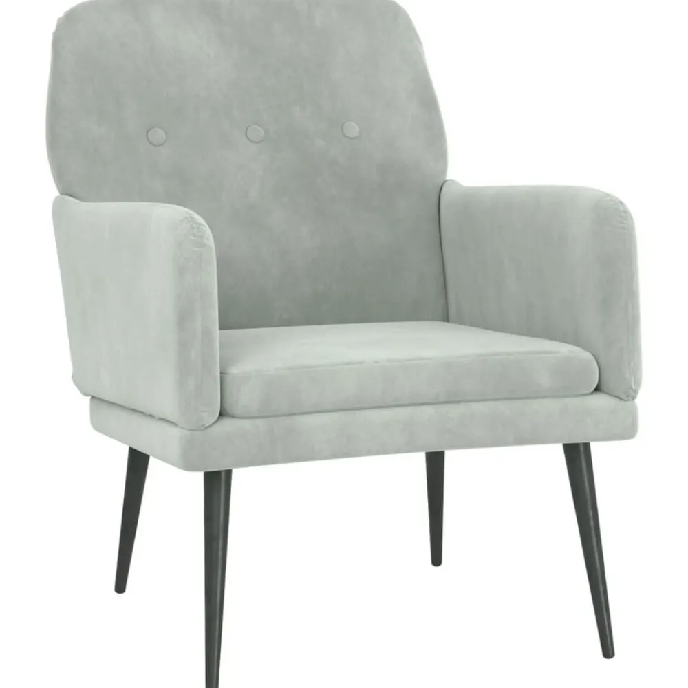 Fauteuil 62x79x79 cm fluweel>vidaXL Outlet