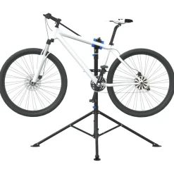 Fietsreparatiestandaard inklapbaar 108-188 cm blauw staal>vidaXL Online