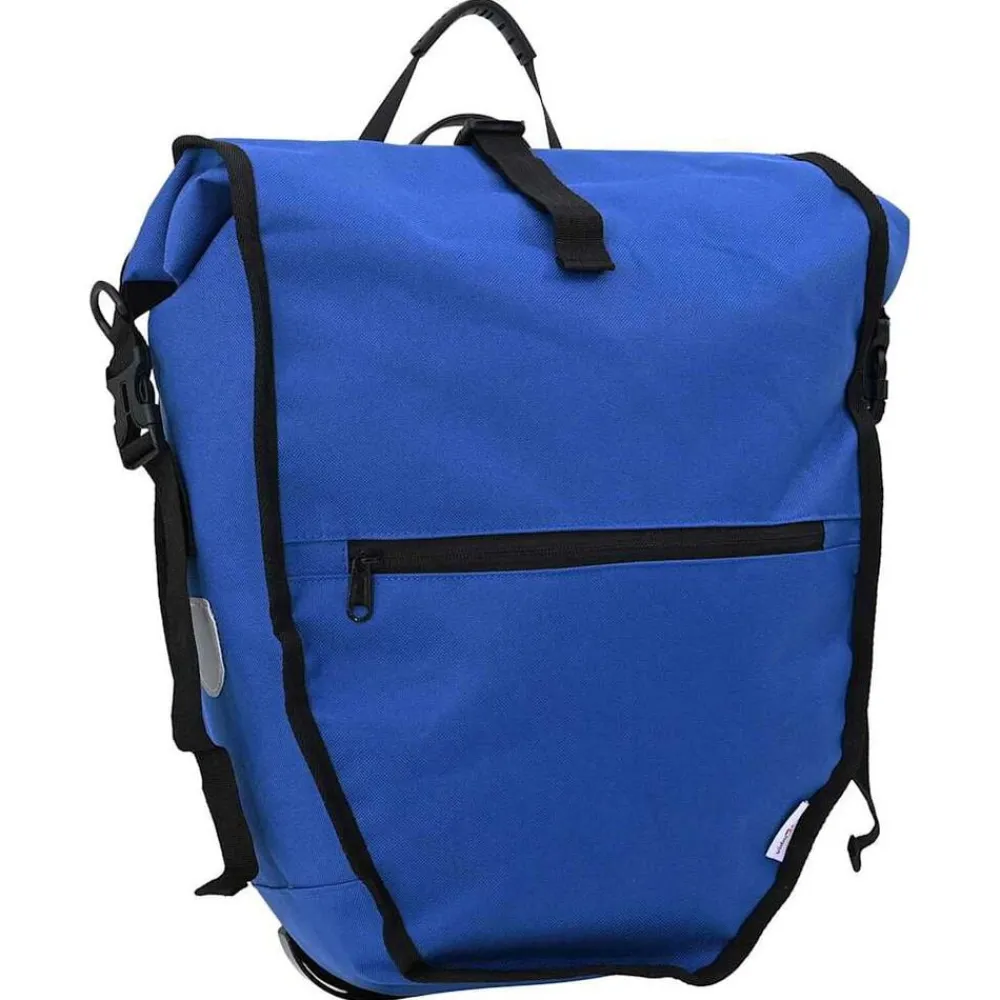 Buitensport*vidaXL Fietstas 32,5 x 17 x 57 cm Polyester Blauw
