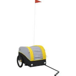 Fietstrailer 30 kg ijzer zwart en>vidaXL Outlet