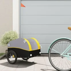 Fietstrailer 30 kg ijzer zwart en>vidaXL Outlet
