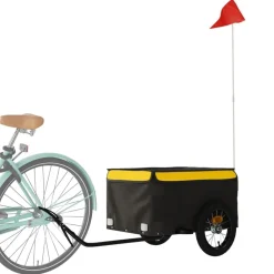 Fietstrailer 30 kg ijzer zwart en><noscript><img width=
