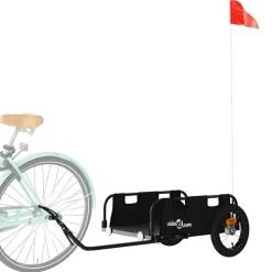 Fietstrailer oxford stof en ijzer><noscript><img width=
