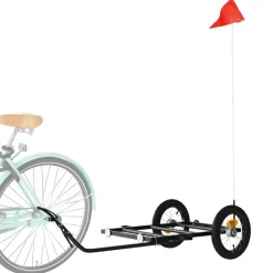 Fietstrailer 122x53x28 cm ijzer zwart><noscript><img width=