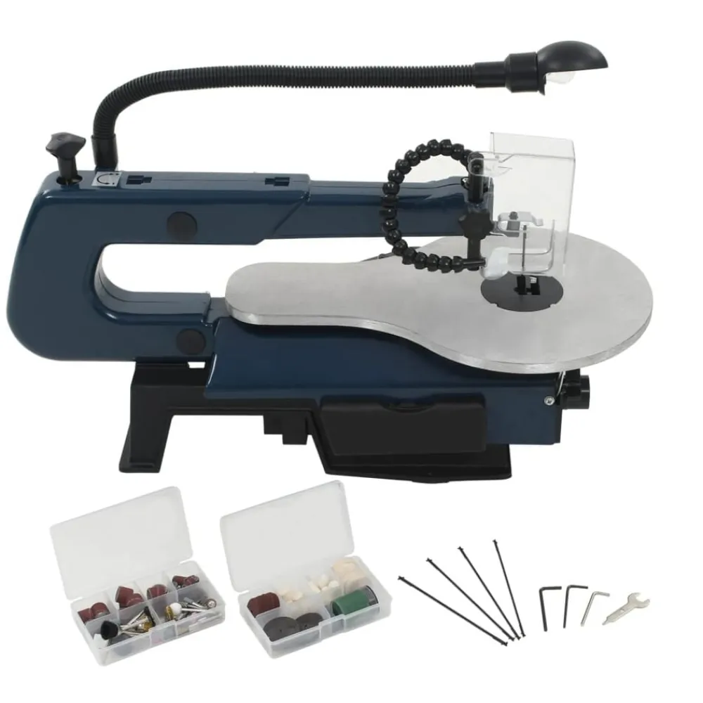 Figuurzaagmachineset 125 W 252 mm 108-delig>vidaXL New