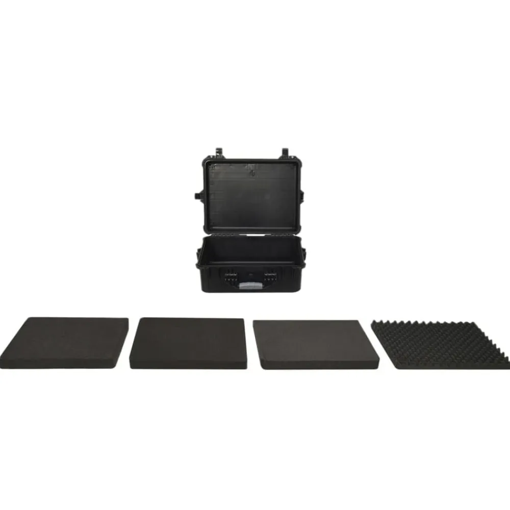 Camera & Optiek*vidaXL Flightcase draagbaar 55x43x21 cm PP zwart