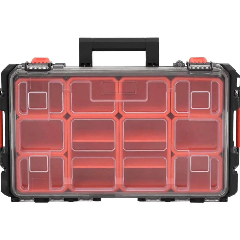 Camera & Optiek*vidaXL Flightcase draagbaar 55,5x34,5x13,5 cm PP zwart
