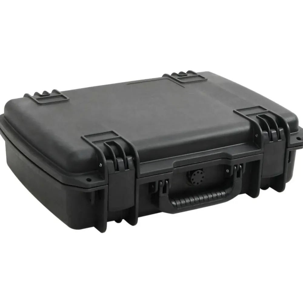 Flightcase draagbaar 50,5x37x14,5 cm PP zwart>vidaXL Online