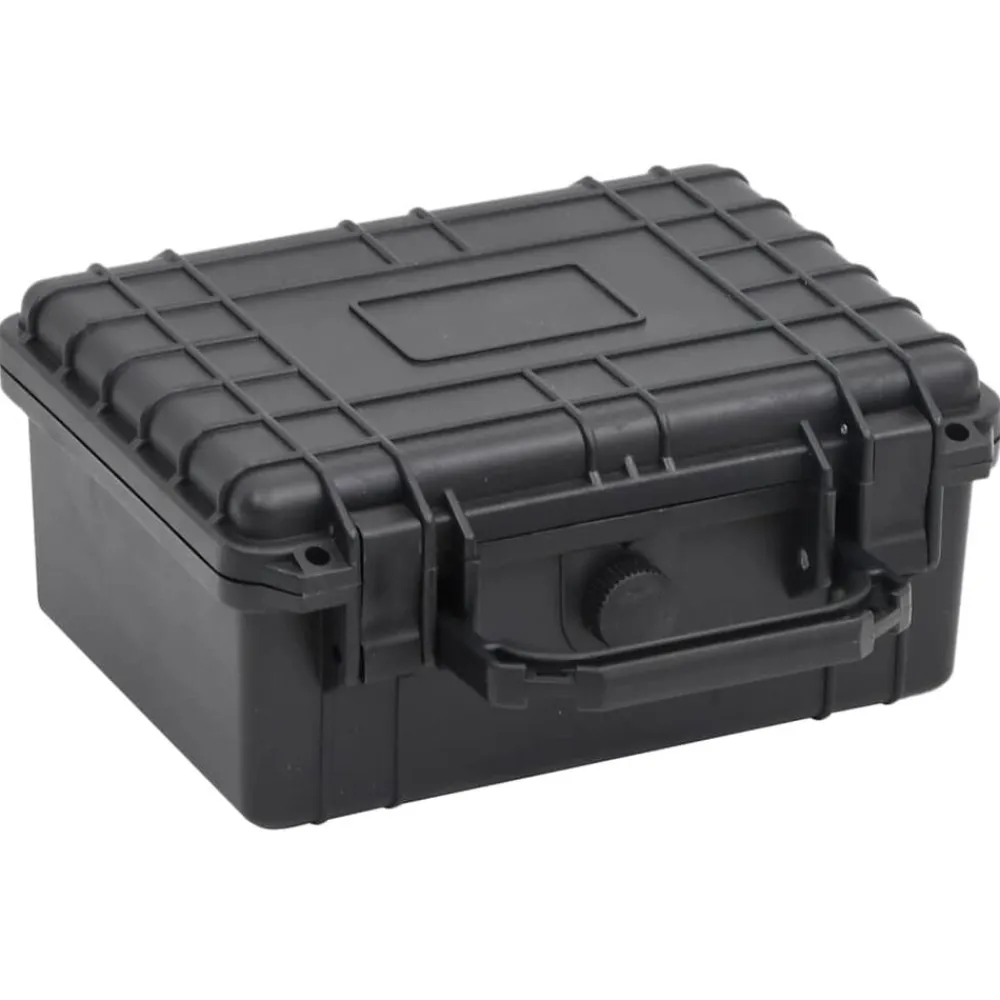 Flightcase draagbaar 24x19x11 cm PP zwart>vidaXL Hot