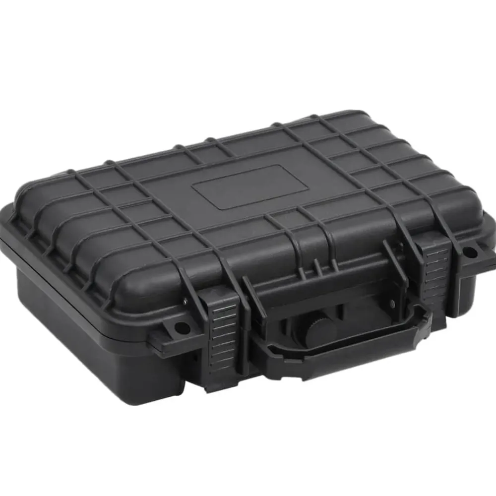Flightcase draagbaar 30x22x10 cm PP zwart>vidaXL
