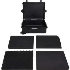 Bagage & Tassen*vidaXL Flightcase op wieltjes 63x50x23 cm PP zwart