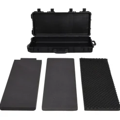 Flightcase op wieltjes 96x42x16 cm PP zwart>vidaXL Discount