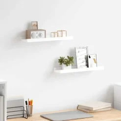 Fotoplanken 2 st 40x9x3 cm MDF>vidaXL Best
